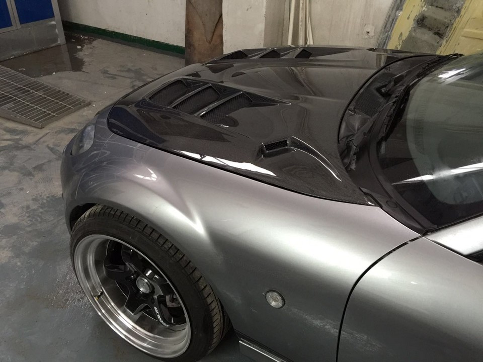 Vented Hood (AD9 Style) For Miata NC/Mk3