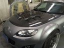 Vented Hood (AD9 Style) For Miata NC/Mk3