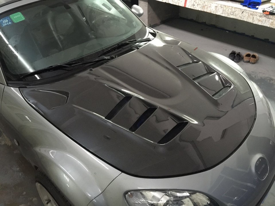 Vented Hood (AD9 Style) For Miata NC/Mk3