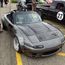 Vented Hood (Dmax Style) For Miata NA/Mk1