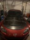 Vented Hood (Type 2) For Miata NC/Mk3