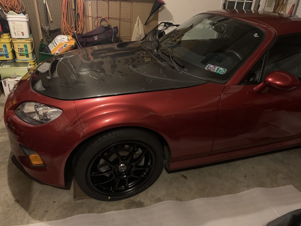 Vented Hood (Type 2) For Miata NC/Mk3
