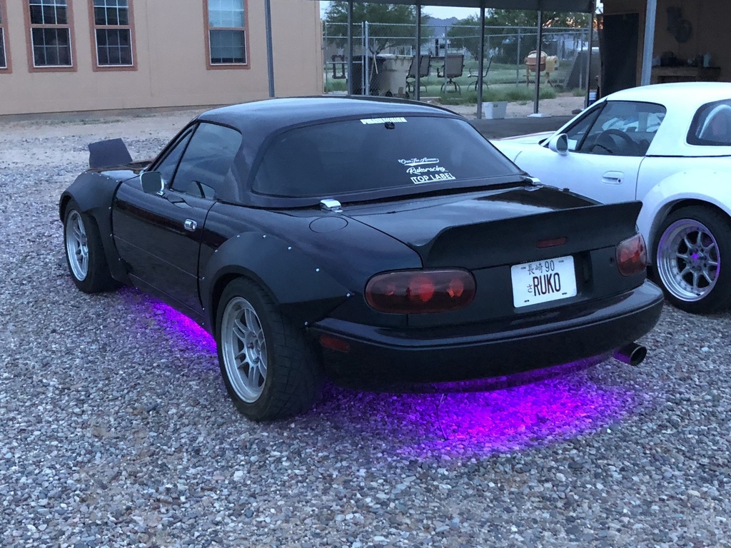 Widebody Kit (Overfenders + Bumper) For Miata NA/Mk1