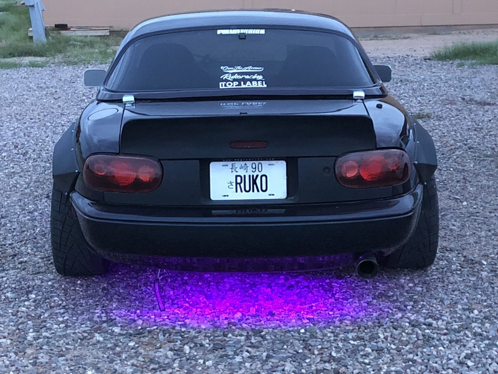 Widebody Kit (Overfenders + Bumper) For Miata NA/Mk1