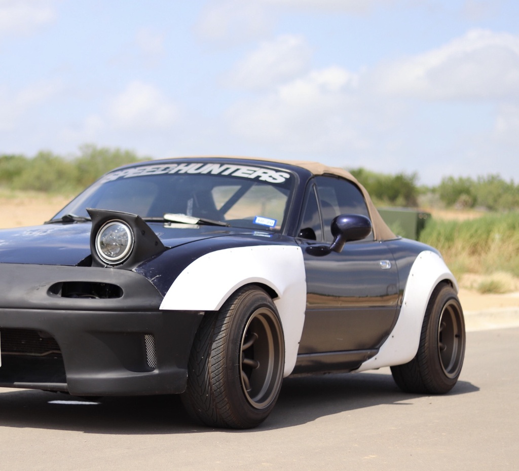 Widebody Kit (Overfenders + Bumper) For Miata NA/Mk1