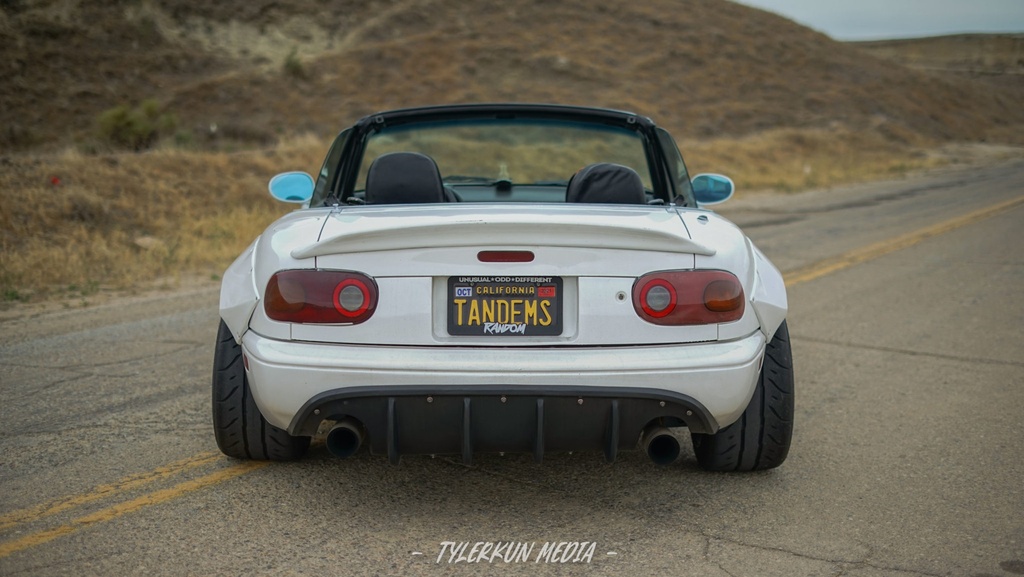 Widebody Kit (Overfenders + Bumper) For Miata NA/Mk1
