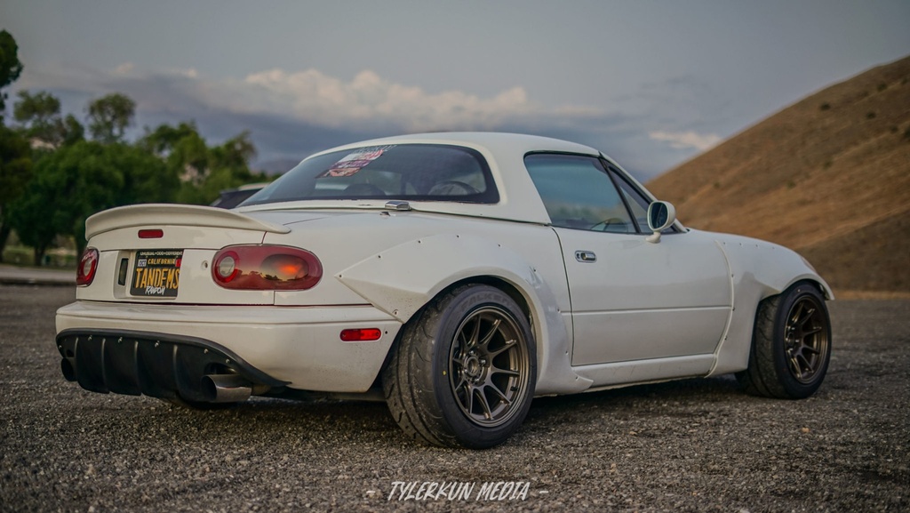 Widebody Kit (Overfenders + Bumper) For Miata NA/Mk1
