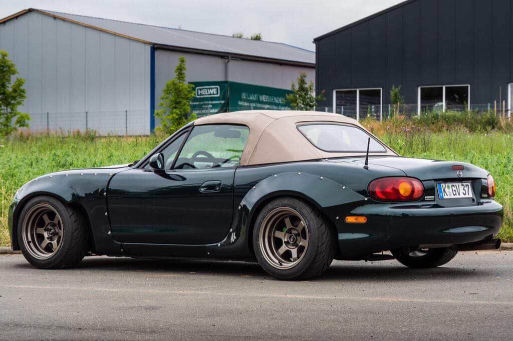 Widebody Kit (Overfenders + Bumper) For Miata NB/Mk2
