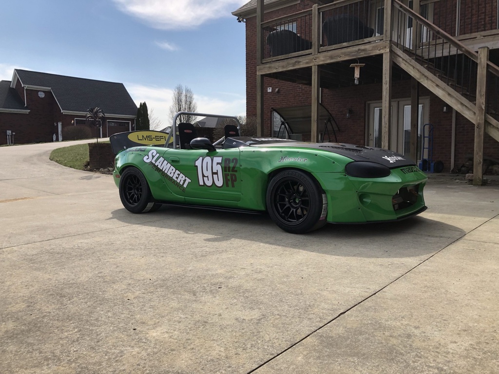 Widebody Kit (Overfenders + Bumper) For Miata NB/Mk2