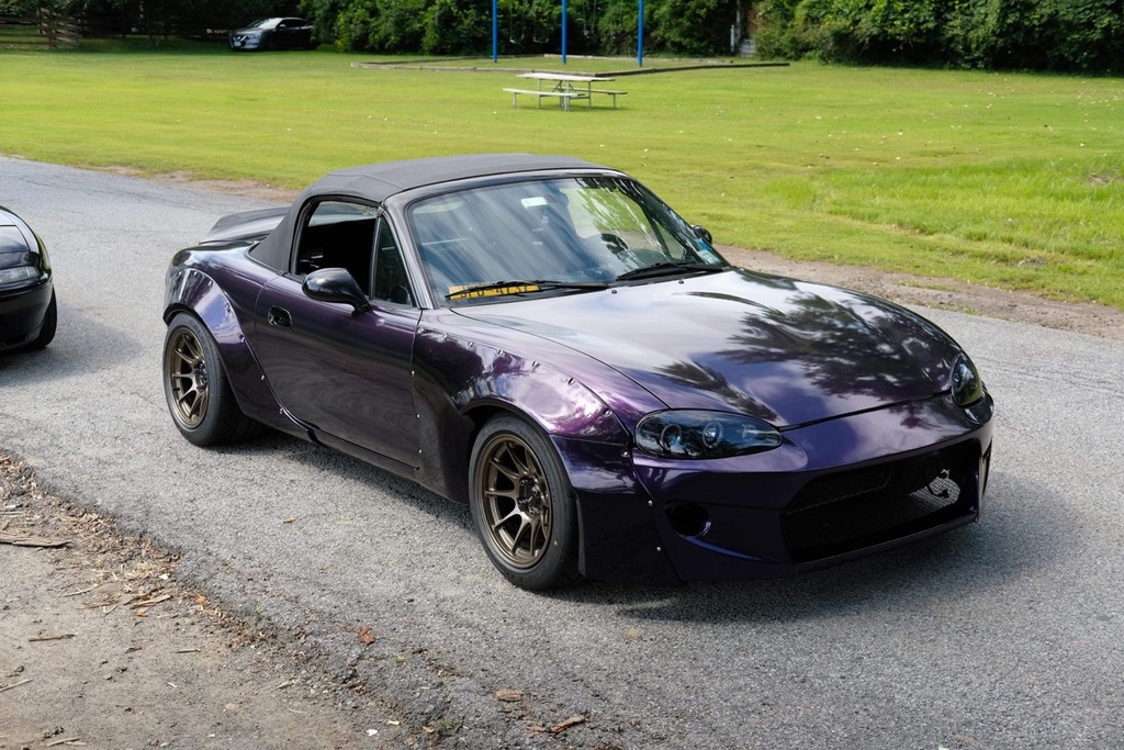 Widebody Kit (Overfenders + Bumper) For Miata NB/Mk2