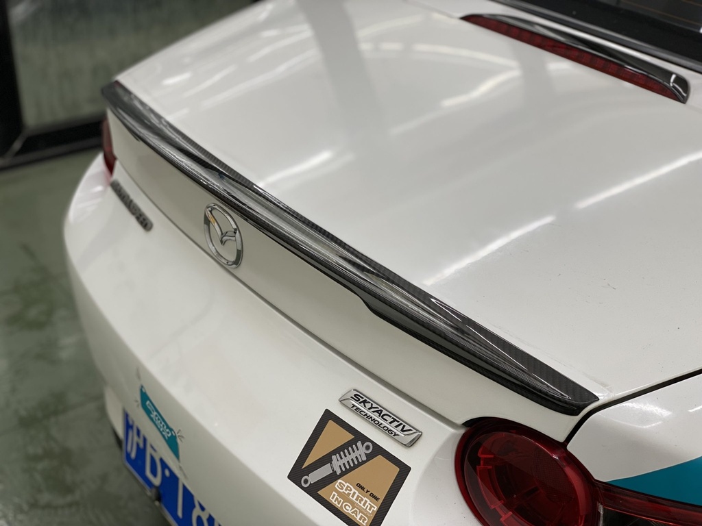Dry Carbon Subtle Trunk Spoiler For Miata ND/Mk4