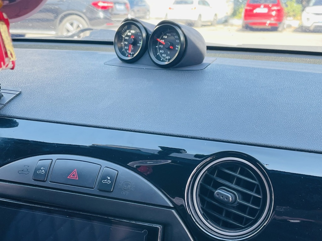 Dual Gauge Pods Mount For Miata NC/Mk3