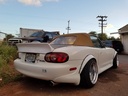 Ducktail Trunk Spoiler (Polyurethane) For Miata NB/Mk2