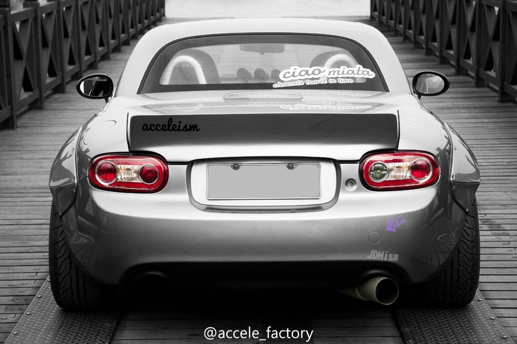 Ducktail Trunk Spoiler (PRHT Version) For Miata NC/Mk3