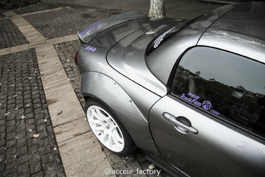 Ducktail Trunk Spoiler (PRHT Version) For Miata NC/Mk3