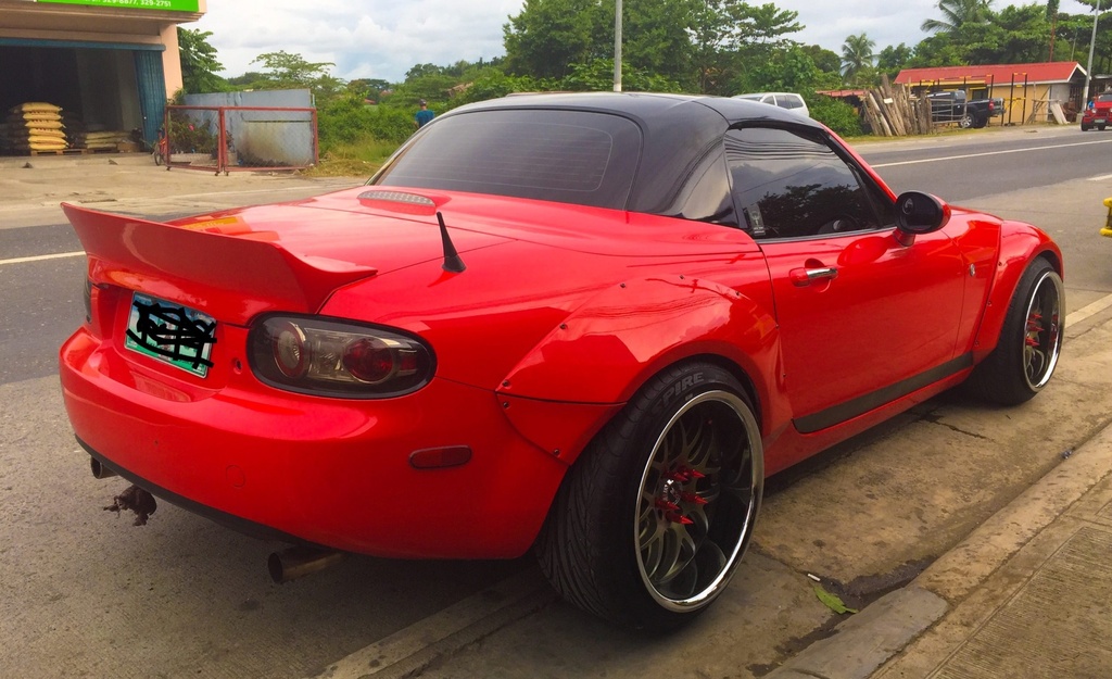 Ducktail Trunk Spoiler (PRHT Version) For Miata NC/Mk3