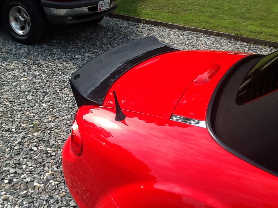 Ducktail Trunk Spoiler (Soft Top Version) For Miata NC/Mk3