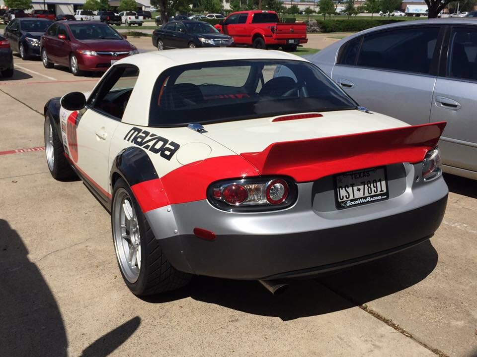 Ducktail Trunk Spoiler (Soft Top Version) For Miata NC/Mk3