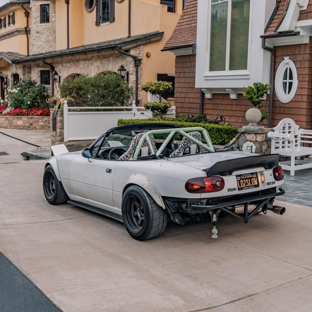 Ducktail Trunk Spoiler (V2.0) (Polyurethane) For Miata NA/Mk1
