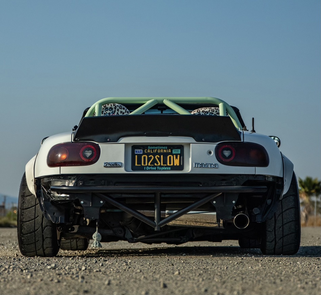 Ducktail Trunk Spoiler (V2.0) (Polyurethane) For Miata NA/Mk1