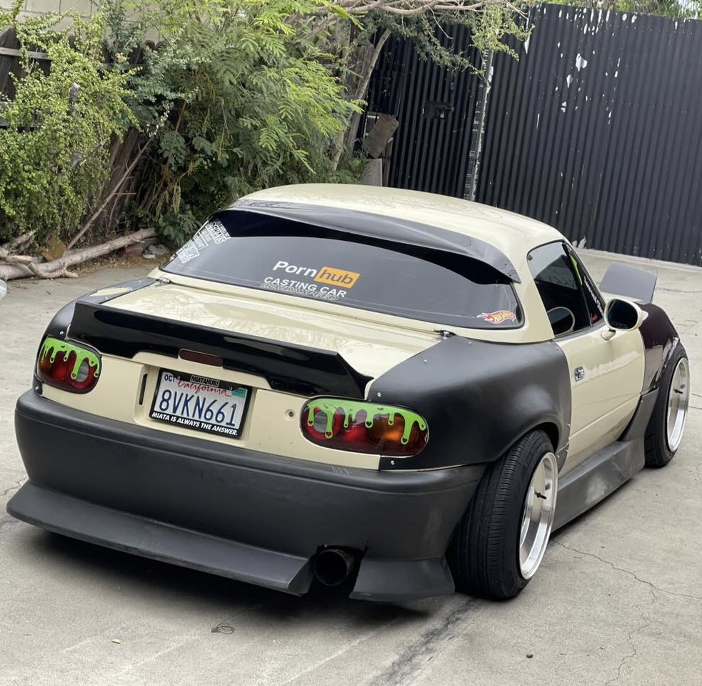 Ducktail Trunk Spoiler (V2.0) (Polyurethane) For Miata NA/Mk1
