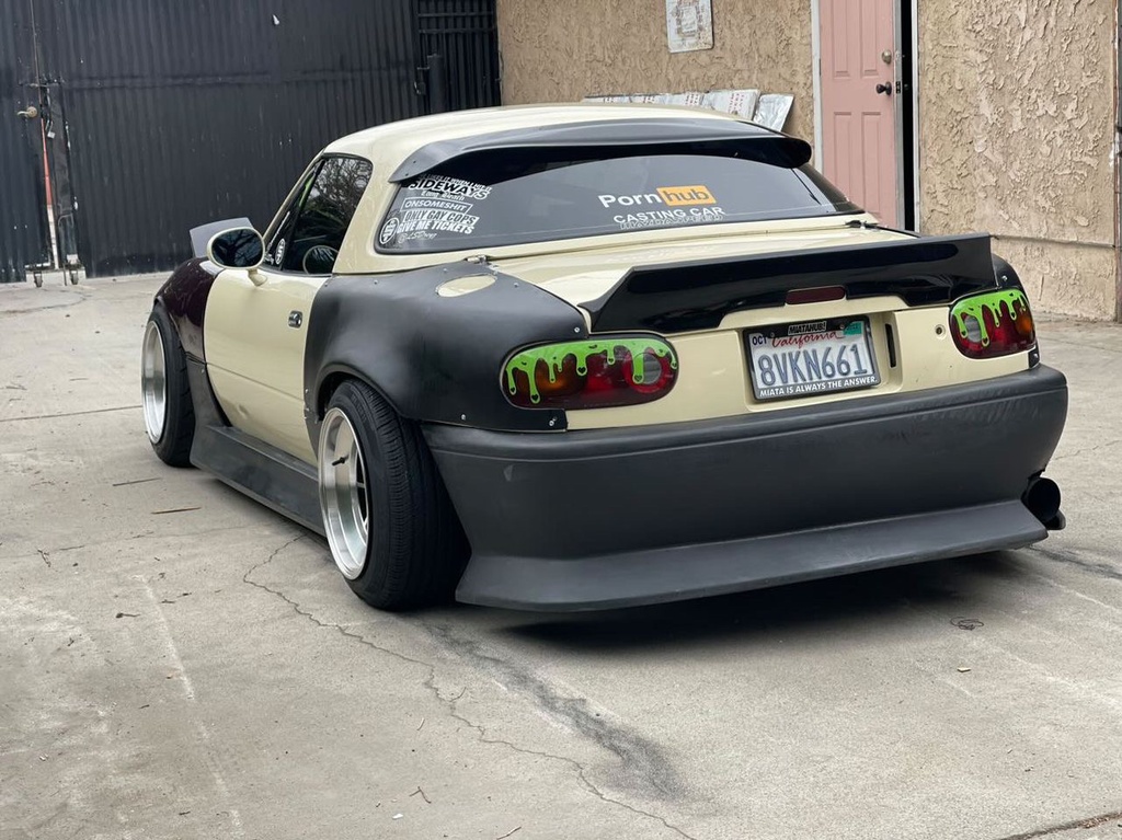 Ducktail Trunk Spoiler (V2.0) (Polyurethane) For Miata NA/Mk1