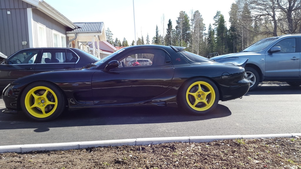 Ducktail Trunk Spoiler For RX-7 FD