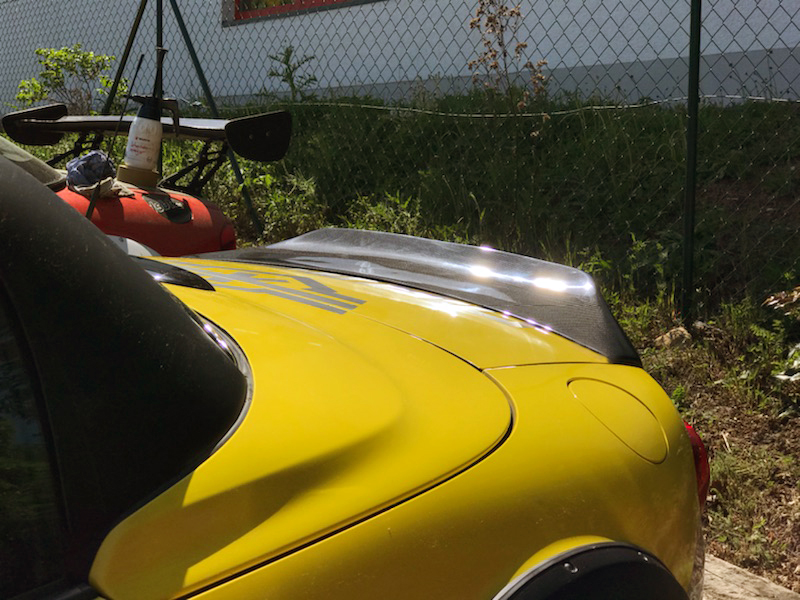 Ducktail Trunk Spoiler Type 2 (PRHT Version) For Miata NC/Mk3