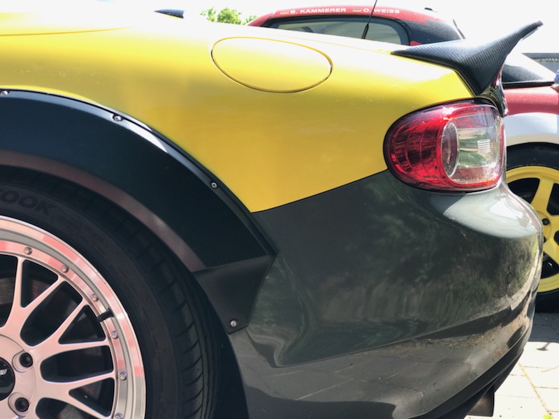 Ducktail Trunk Spoiler Type 2 (PRHT Version) For Miata NC/Mk3