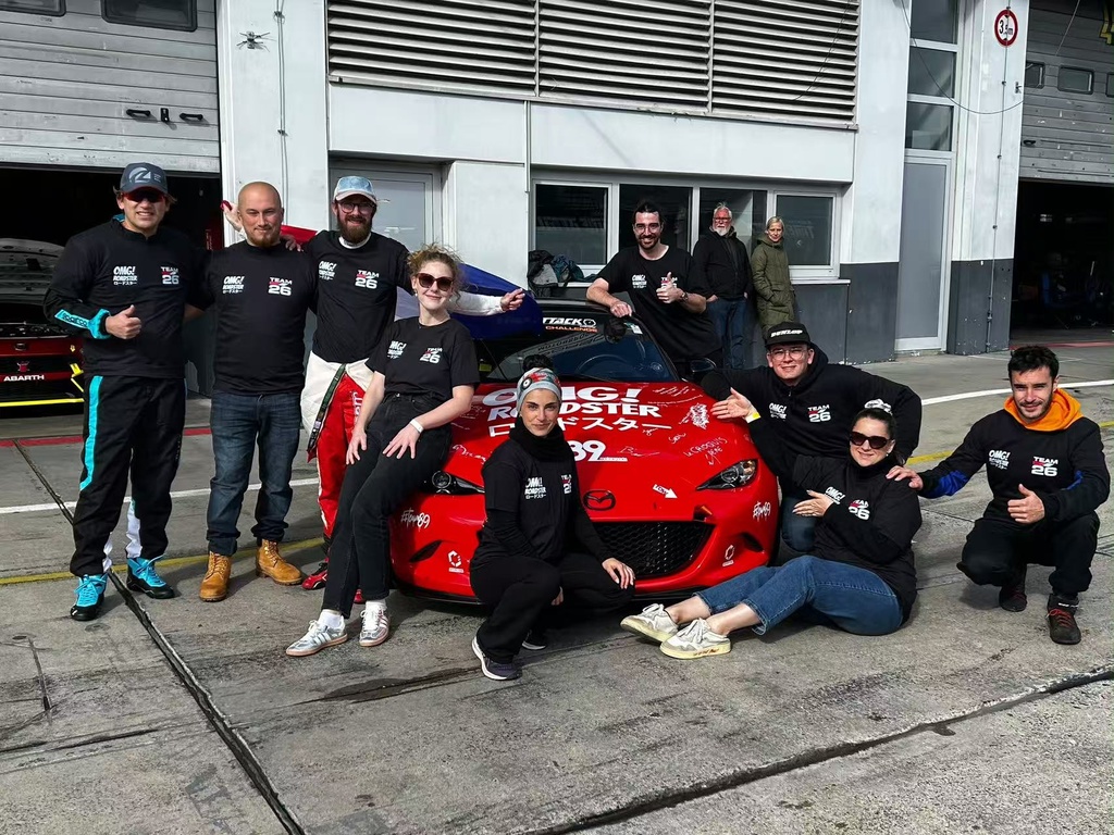 T-Shirt OMG Roadster x GW Autosport