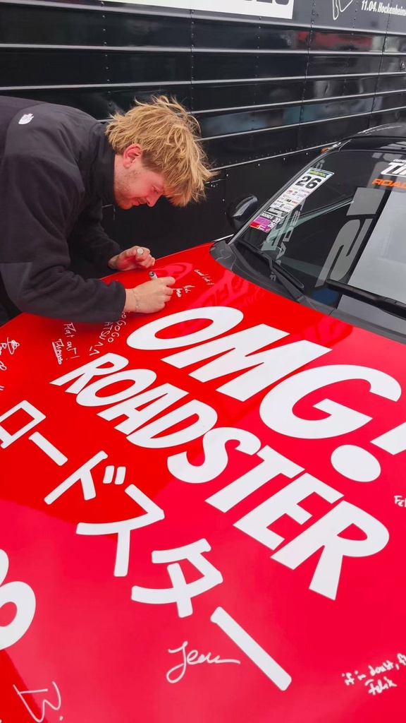 T-Shirt OMG Roadster x GW Autosport