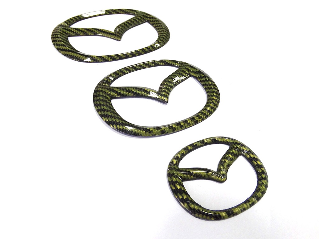 Front/Rear Mazda Emblems For Miata NC/Mk3