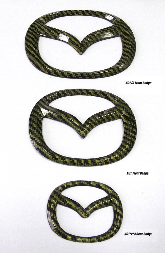 Front/Rear Mazda Emblems For Miata NC/Mk3