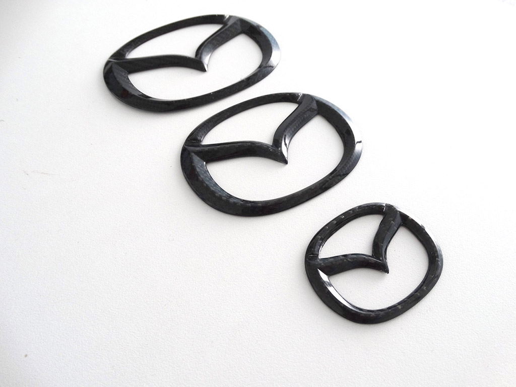 Front/Rear Mazda Emblems For Miata NC/Mk3