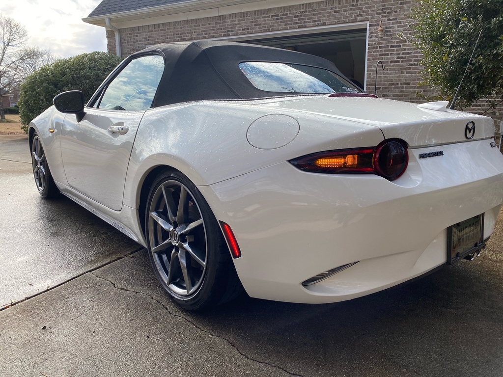 Glossy Black 4 Pieces Mazda Emblems Set For Miata ND/Mk4