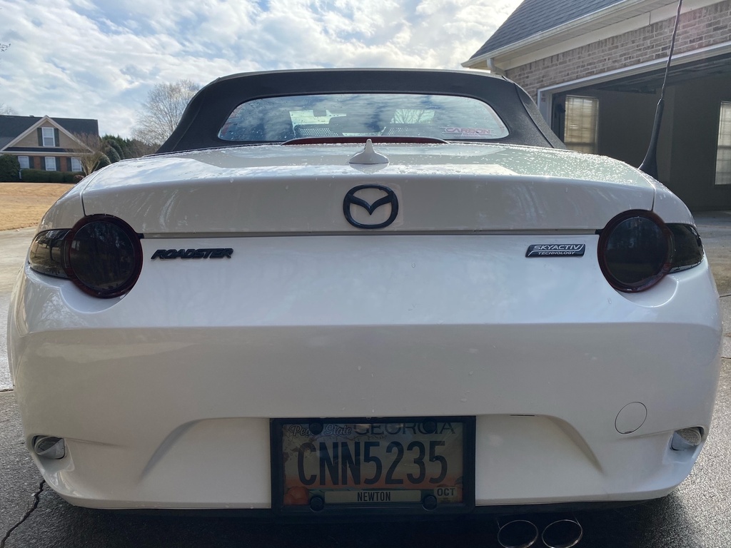 Glossy Black 4 Pieces Mazda Emblems Set For Miata ND/Mk4