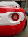 GV Style Tail Lights Rear Panel For Miata NA/Mk1