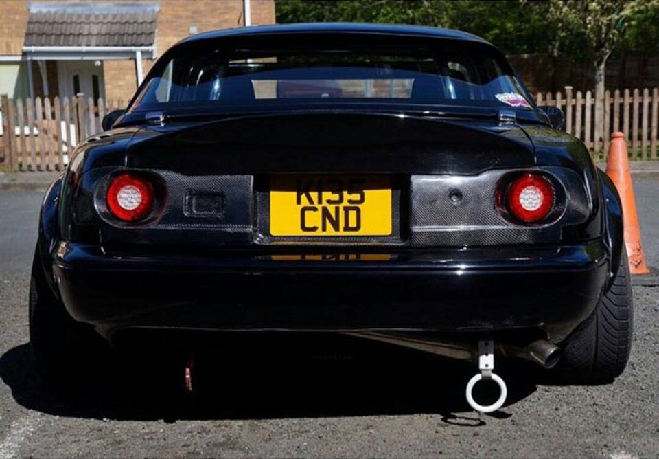 GV Style Tail Lights Rear Panel For Miata NA/Mk1