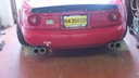 GV Style Tail Lights Rear Panel For Miata NA/Mk1