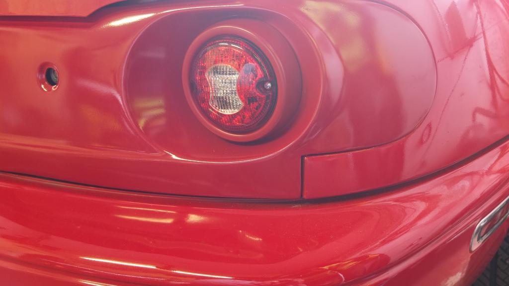 GV Style Tail Lights Rear Panel For Miata NA/Mk1