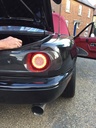 GV Style Tail Lights Rear Panel For Miata NA/Mk1