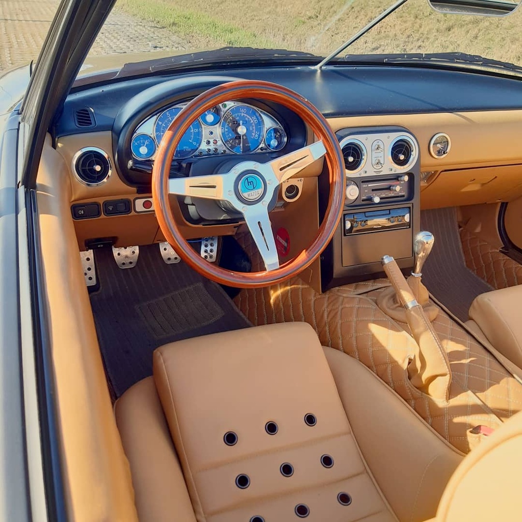 Interior Quilted Set (7 Trims Kit + Door Cards) For Miata NA/Mk1