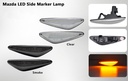 LED 2-Pieces Sequential Turn Signal Repeaters Set For Miata ND/Mk4