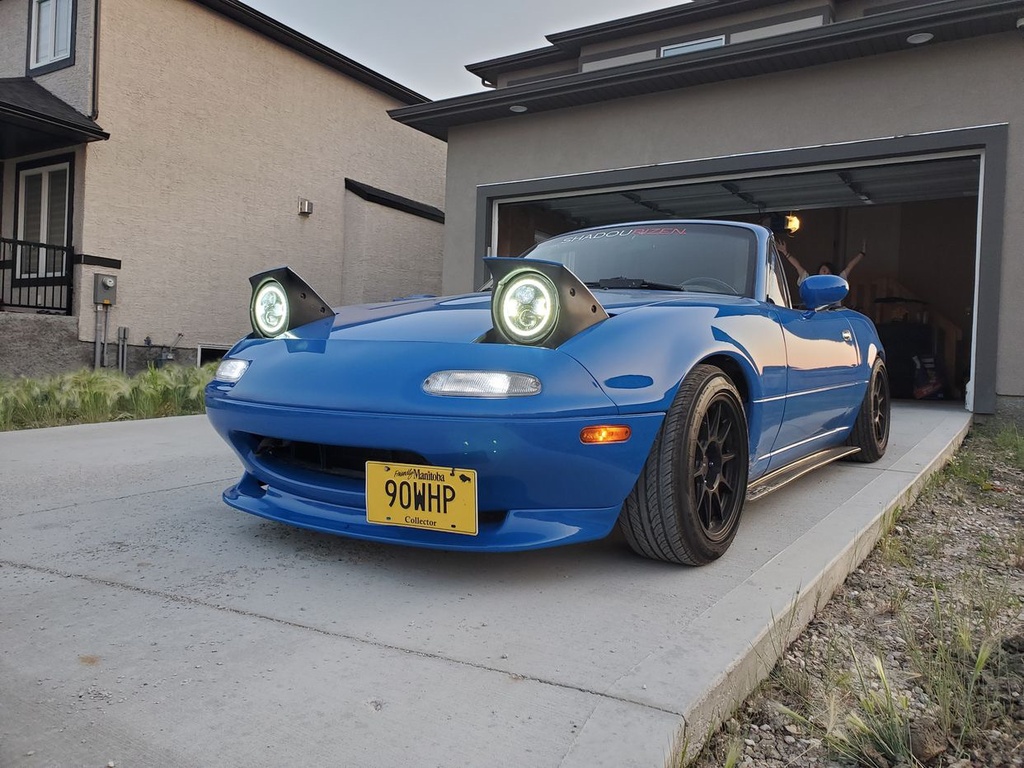 LED Halo Ring kit (with Phone App Control) For Miata NA/Mk1