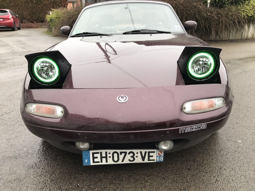 LED Halo Ring kit (with Remote Control) For Miata NA/Mk1