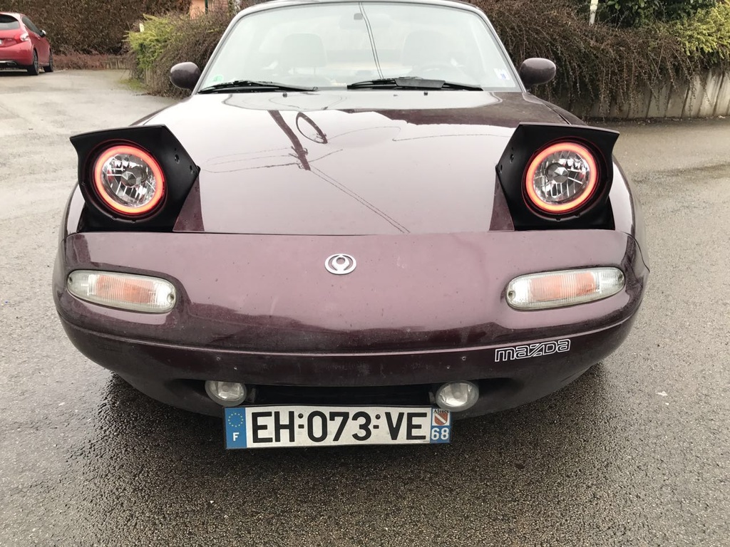 LED Halo Ring kit (with Remote Control) For Miata NA/Mk1