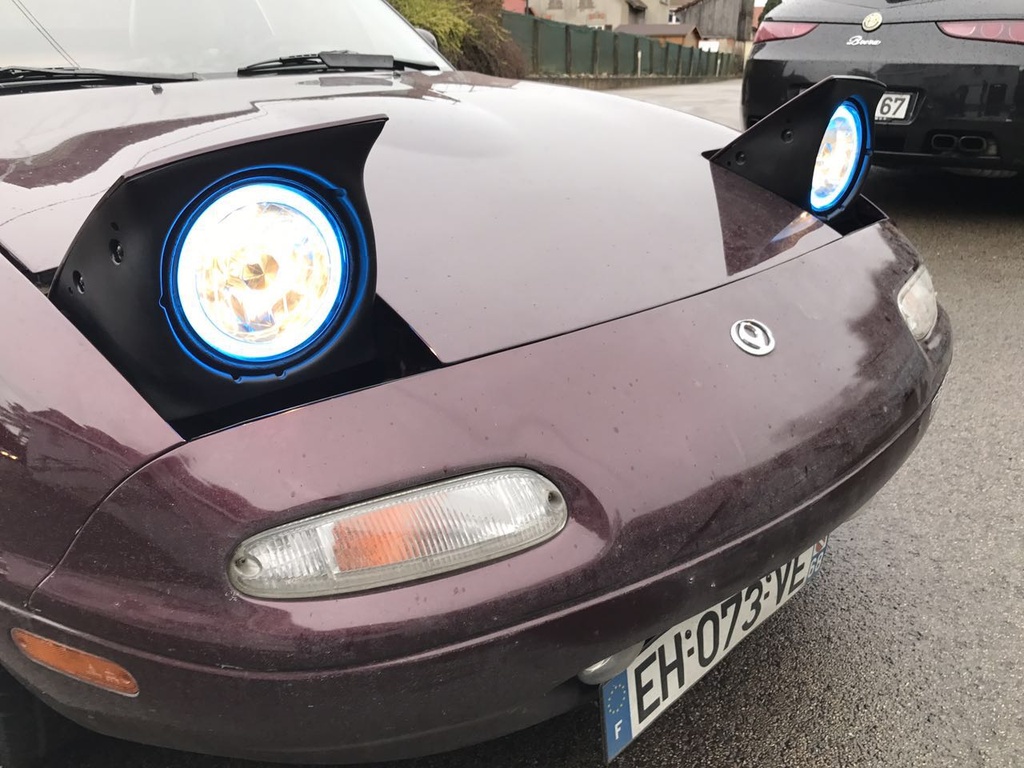 LED Halo Ring kit (with Remote Control) For Miata NA/Mk1