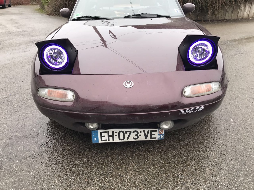 LED Halo Ring kit (with Remote Control) For Miata NA/Mk1