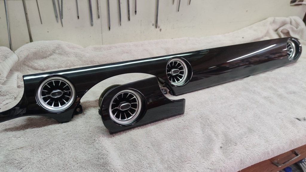 LED Multicolor Air Vents (App controlled) For Miata NC/Mk3