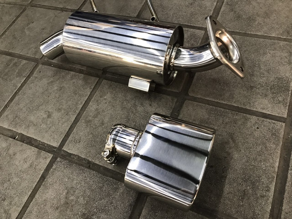Lightweight Exhaust Muffler + Oval tip For Miata ND/Mk4